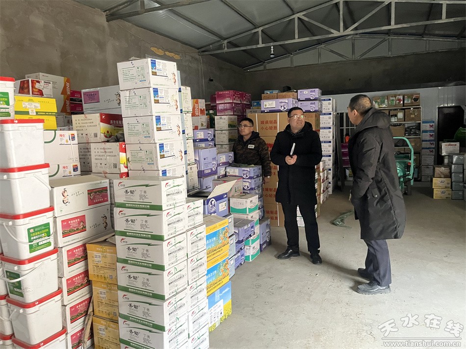 秦州区:开展农资质量检查 全力护航春耕备耕农业生产(图)